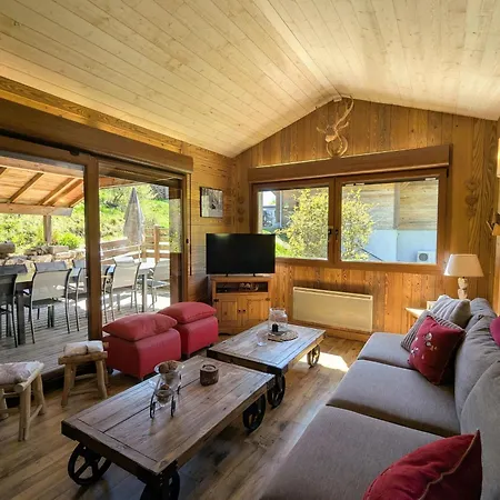 Confortable, Proche Des Pistes De Ski, Avec Jardin, Terrasses Couvertes Et Wi-fi à - Fr-1-589-86 Casa de Campo