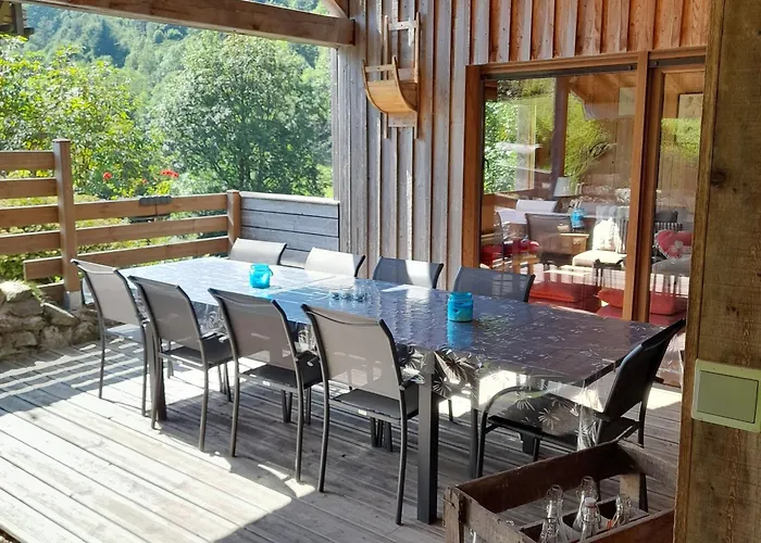 Prázdninový dům Confortable, Proche Des Pistes De Ski, Avec Jardin, Terrasses Couvertes Et Wi-fi A - Fr-1-589-86 *